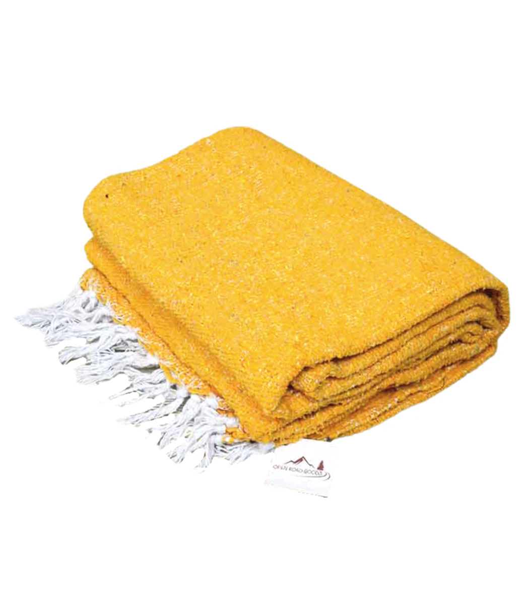 West Path Solid Color Mexican Yoga Blanket - Image 72
