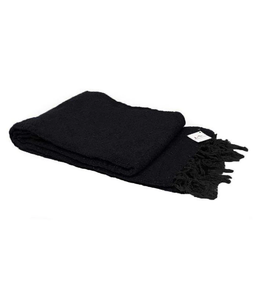 West Path Solid Color Mexican Yoga Blanket - Image 80