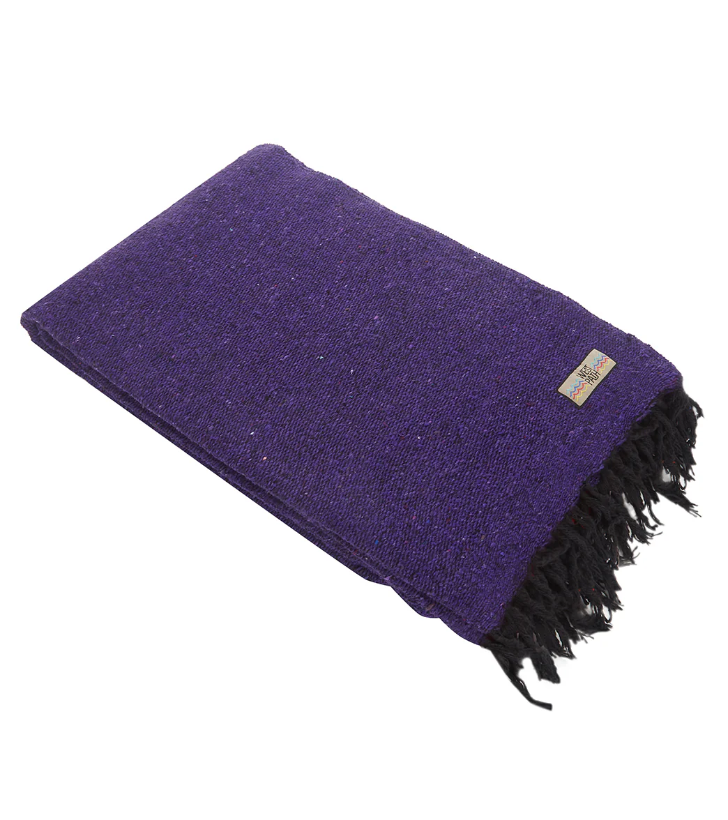 West Path Solid Color Mexican Yoga Blanket - Image 9