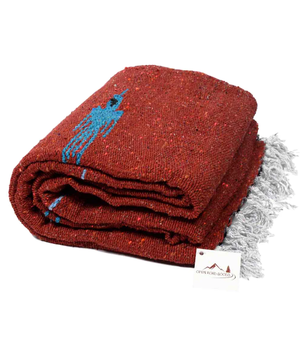 West Path Thunderbird Mexican Yoga Blanket - Image 4