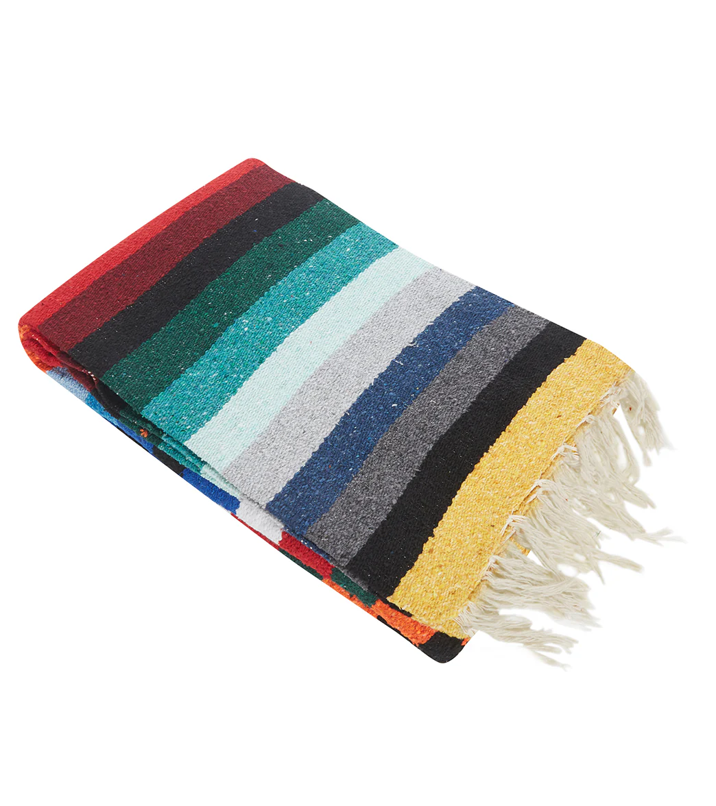 West Path XL Diamond Mexican Yoga Blanket - Image 3