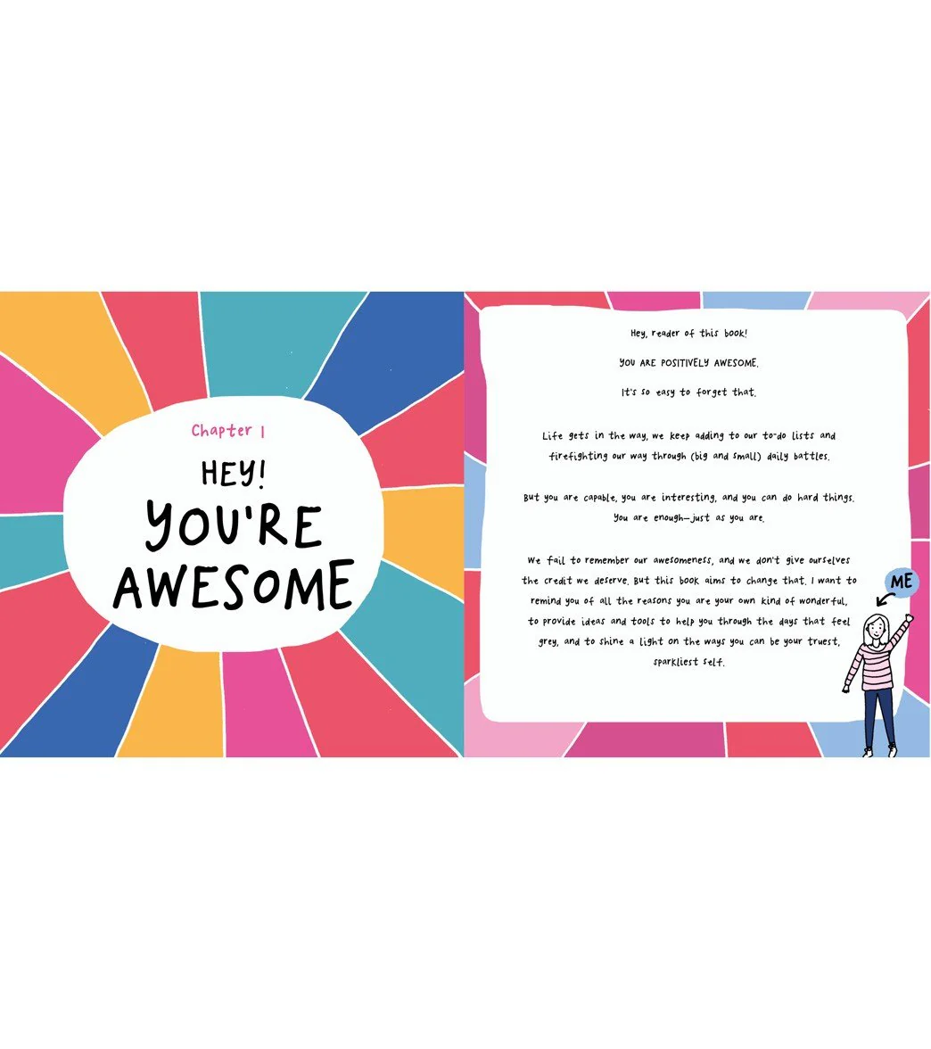Workman Publishing You Are Positively Awesome: Good Vibes and Self-Care Prompts for All of Life’s Ups and Downs - Image 4