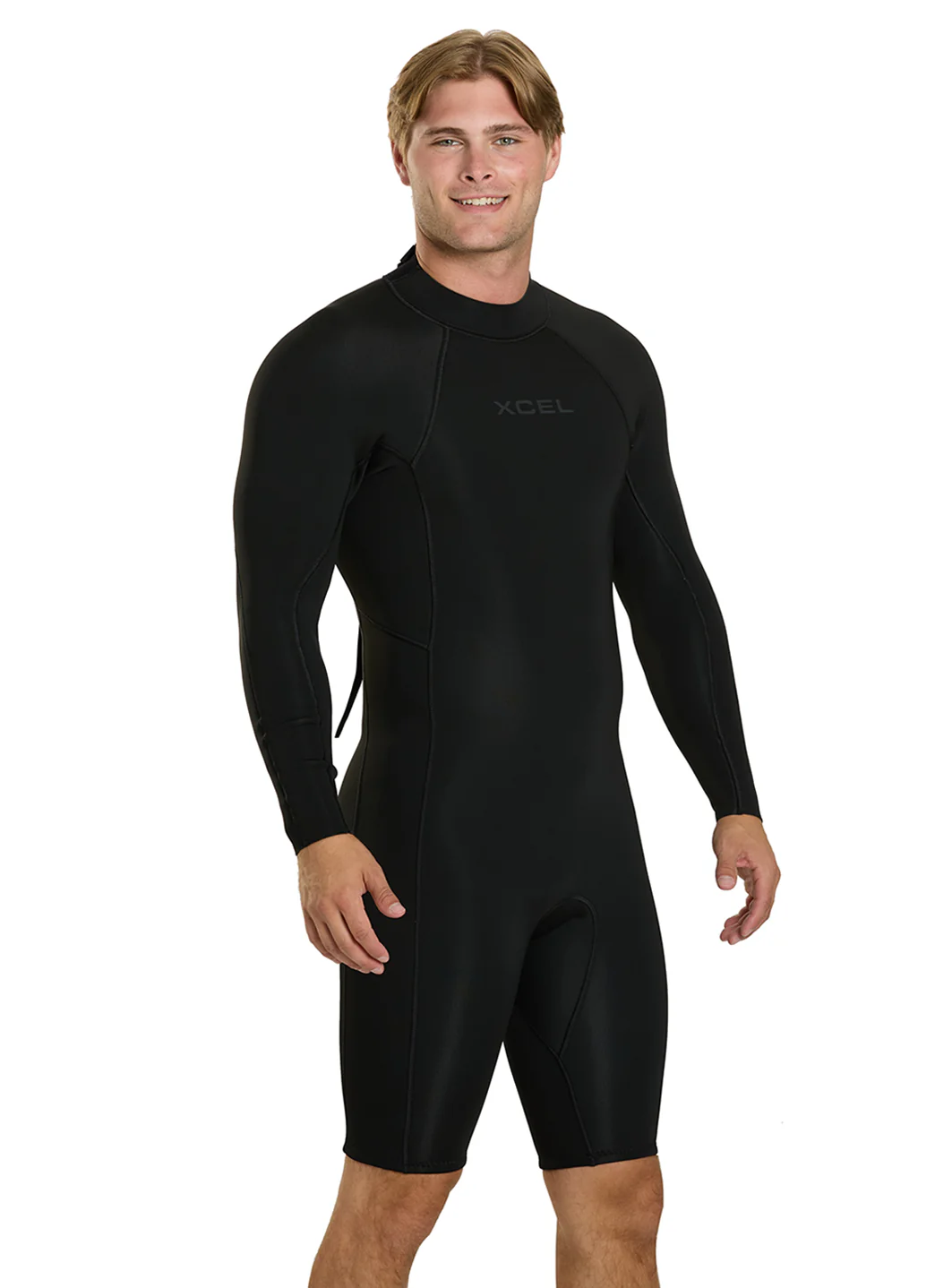 Xcel Men's 2mm Axis Long Sleeve Back Zip Spring Suit - Image 4