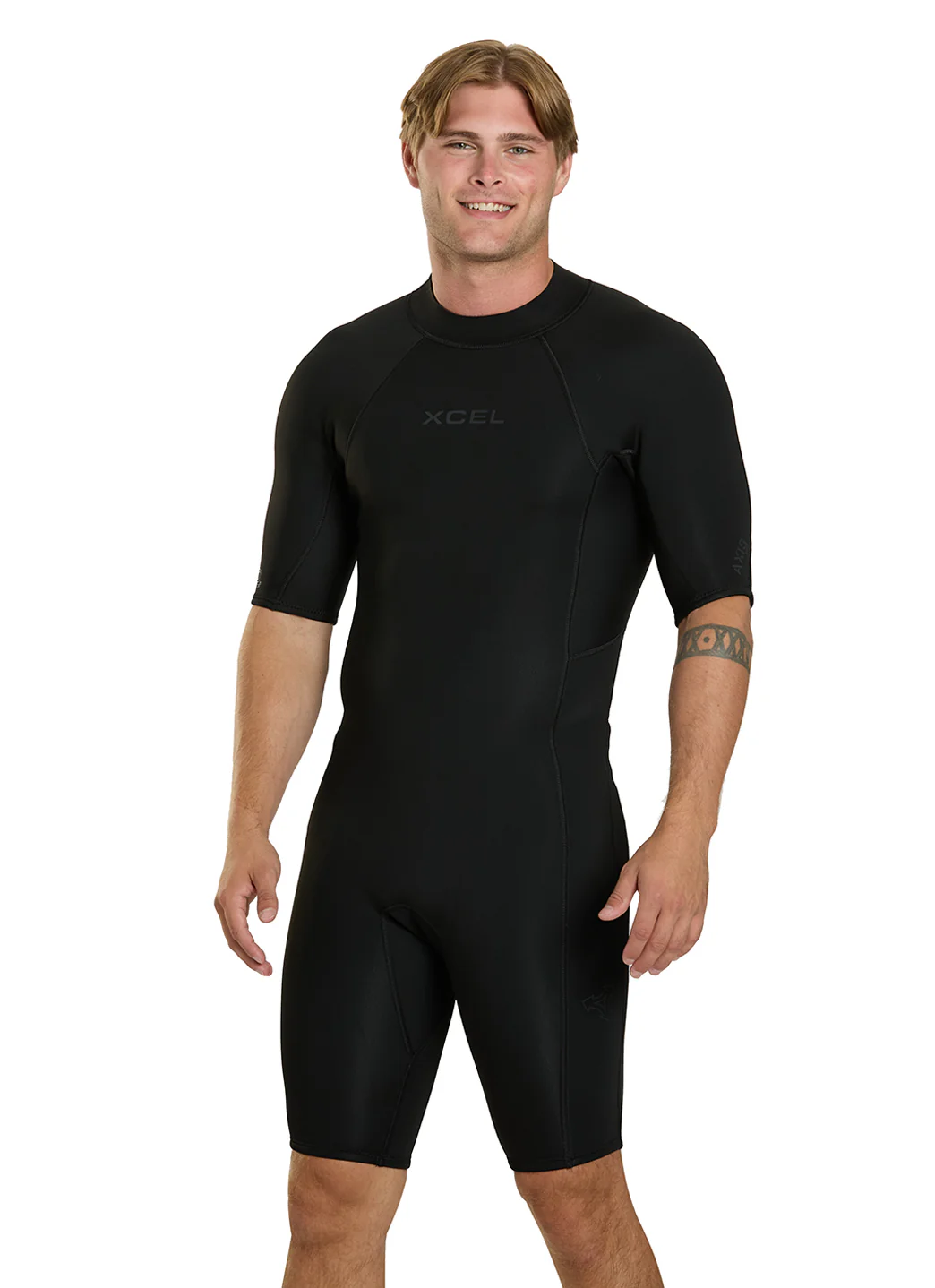 Xcel Men's 2mm Axis Short Sleeve Back Zip Spring Suit - Image 5