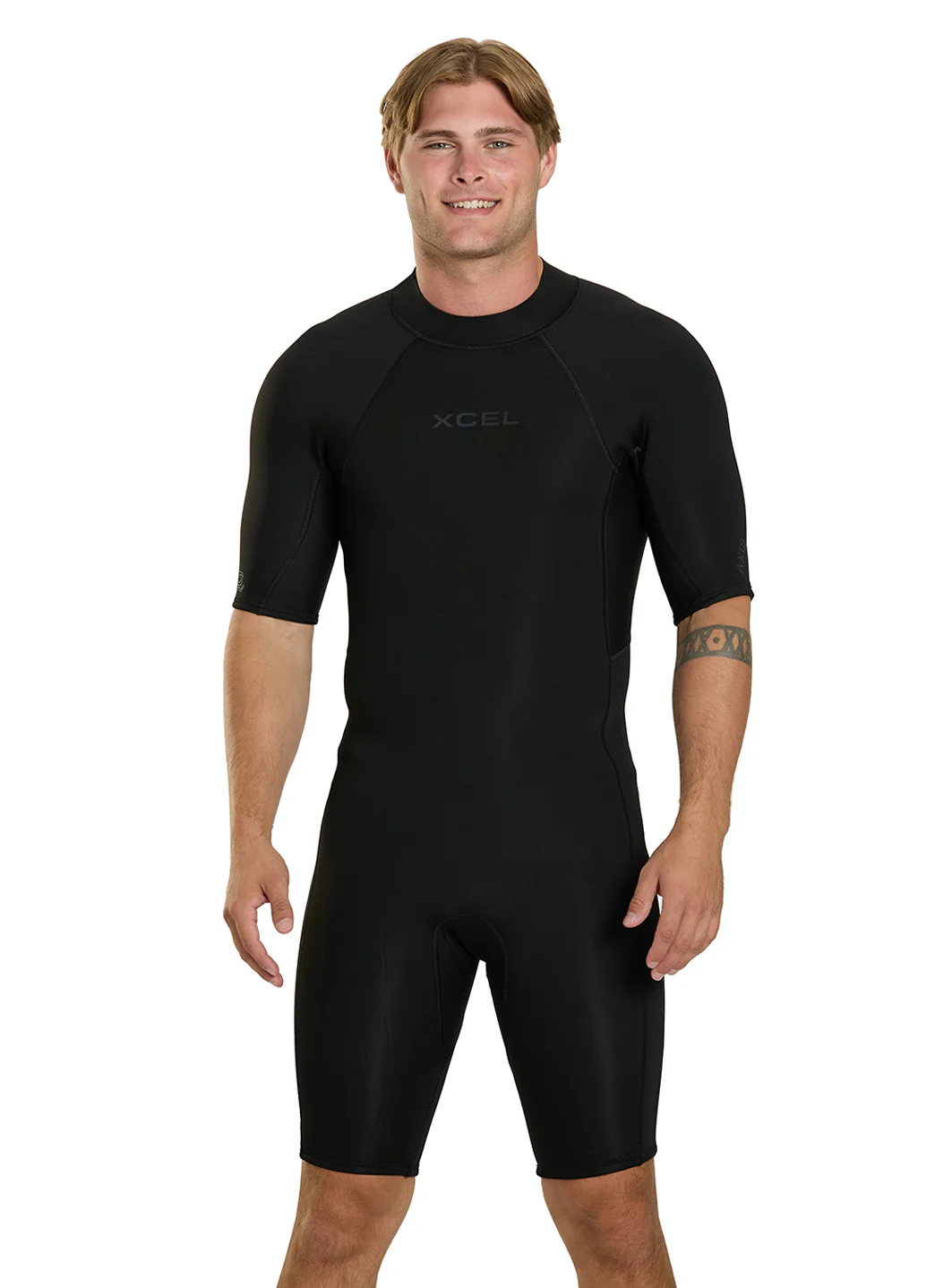 Xcel Men's 2mm Axis Short Sleeve Back Zip Spring Suit - Image 7