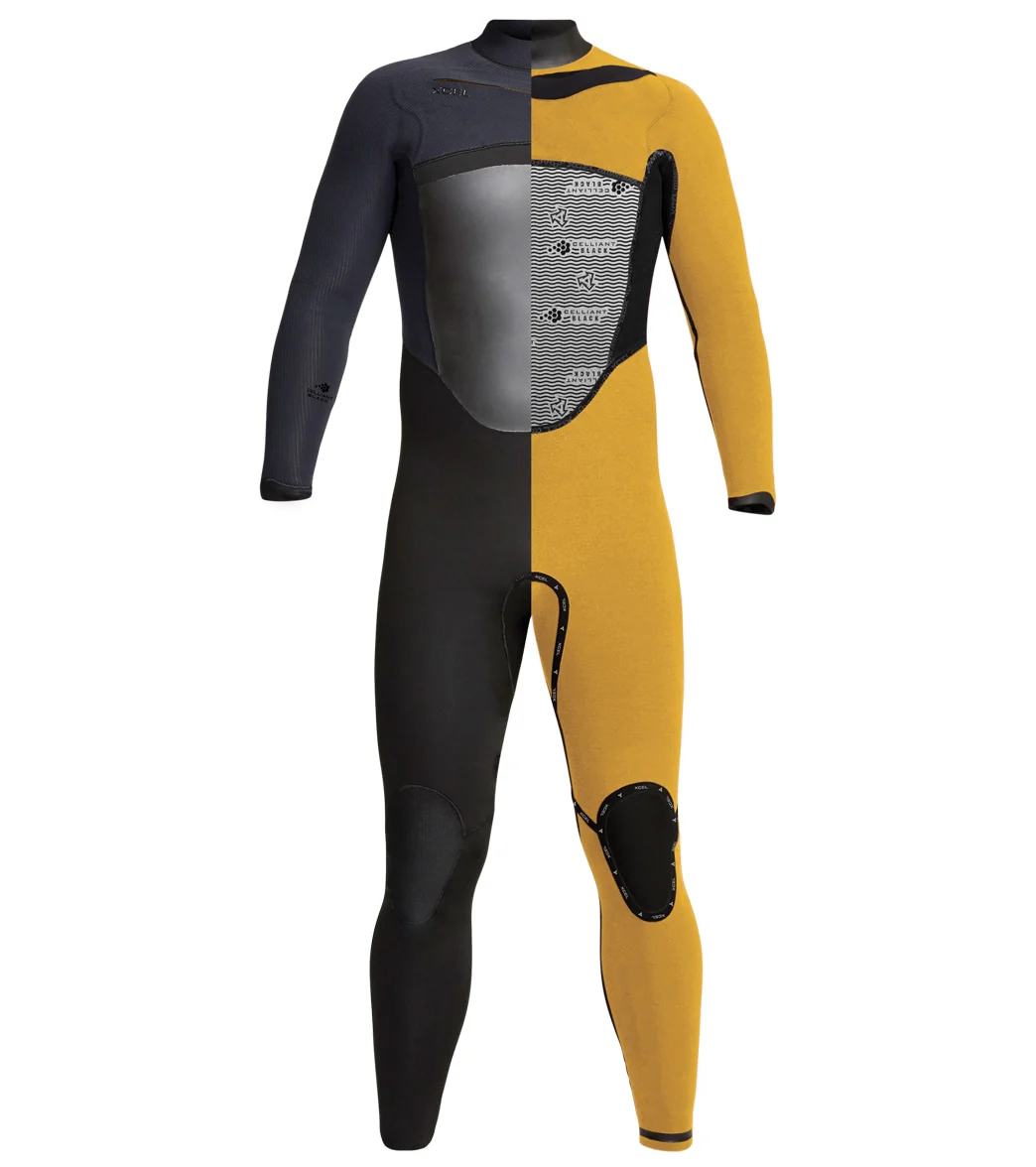 Xcel Men's 4/3mm Drylock Front Zip Fullsuit Wetsuit - Image 6