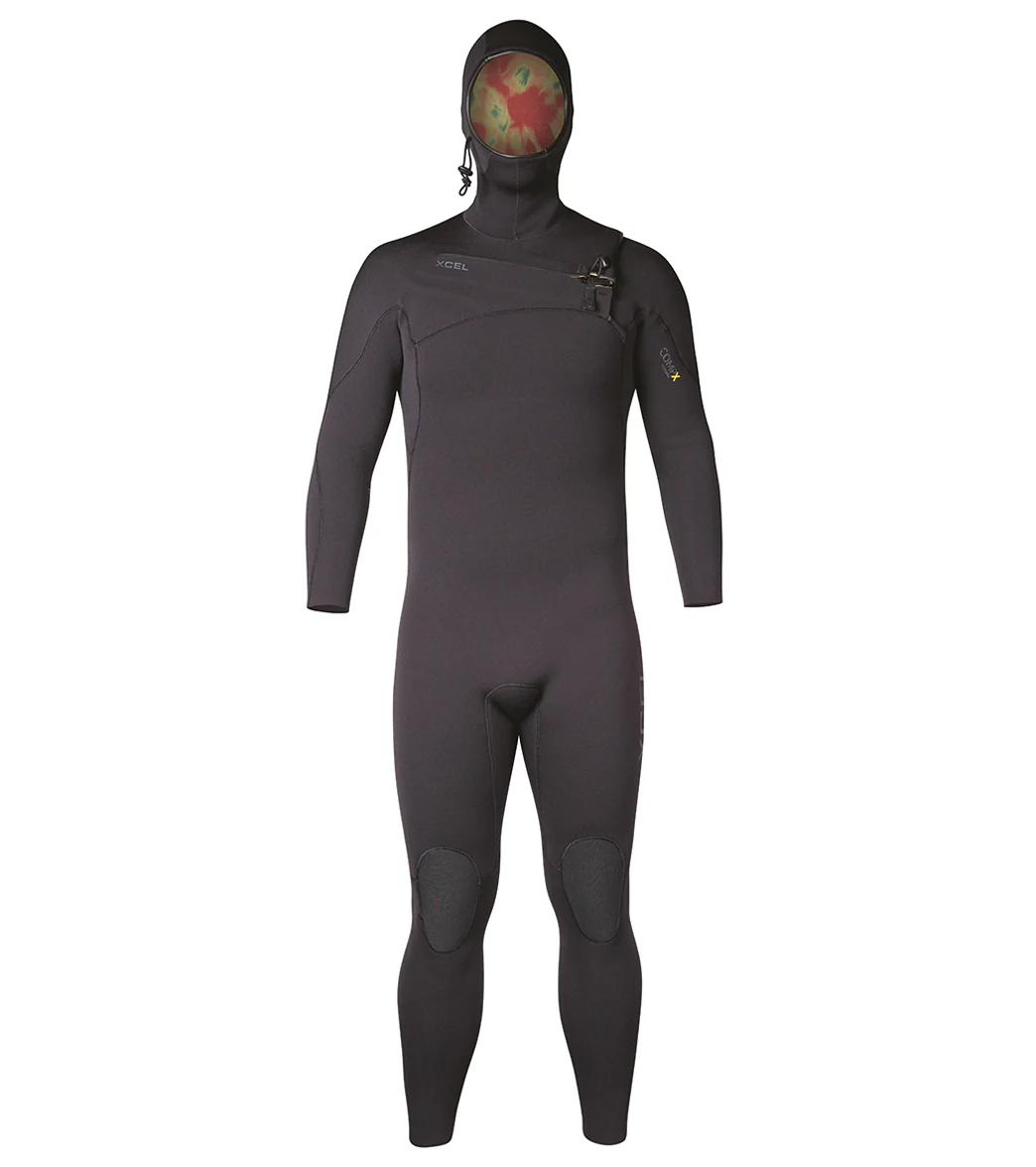 Xcel Men's 4.5/3.5MM Comp X Hooded Fullsuit Wetsuit