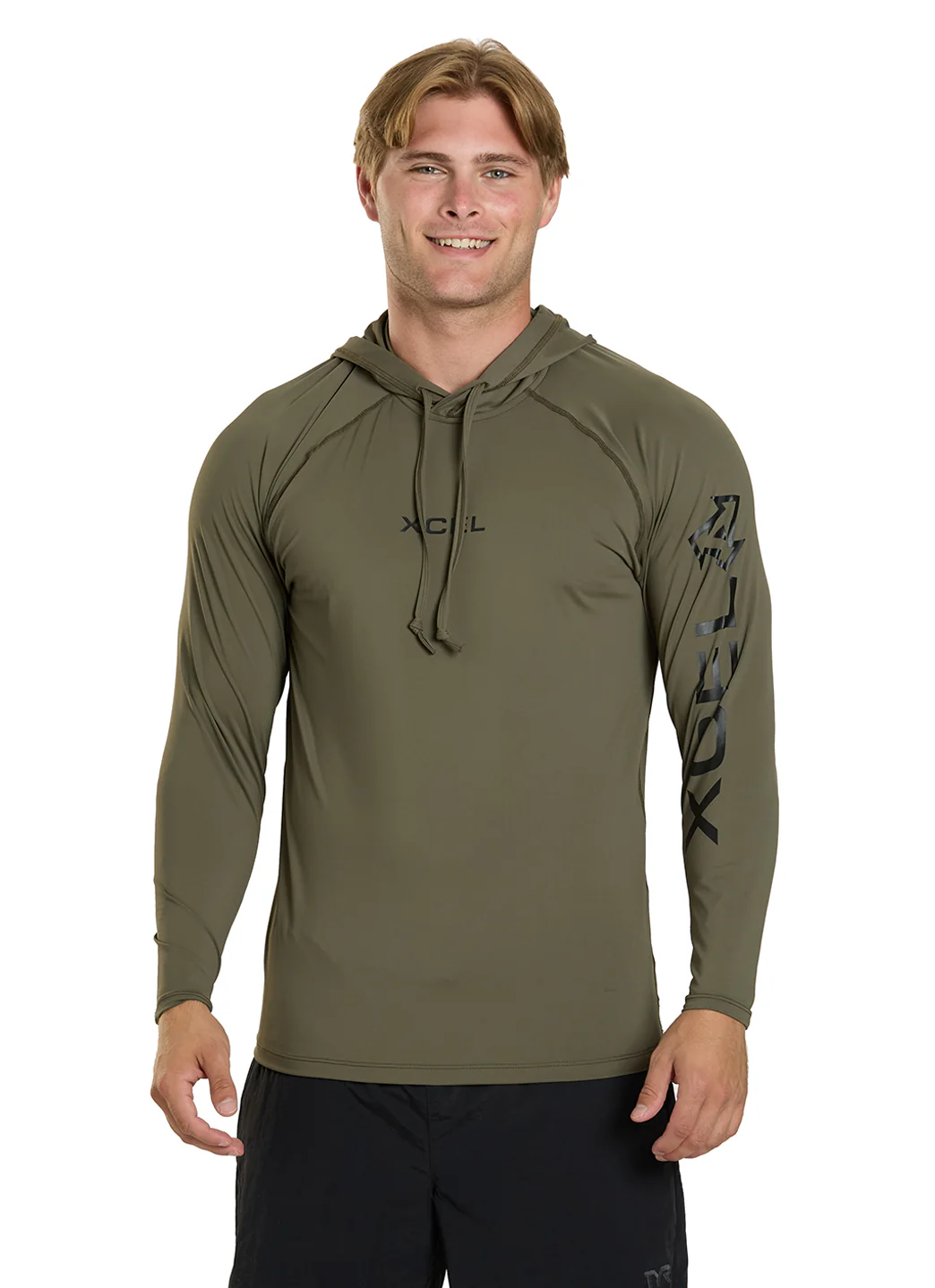 Xcel Men's Premium Stretch Relaxed Fit Pullover Hoodie UV - Image 3