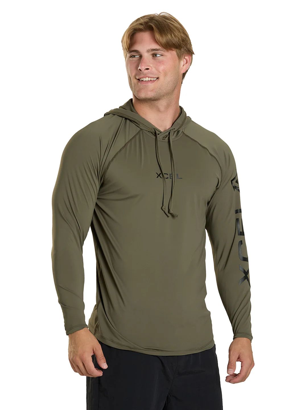Xcel Men's Premium Stretch Relaxed Fit Pullover Hoodie UV - Image 4