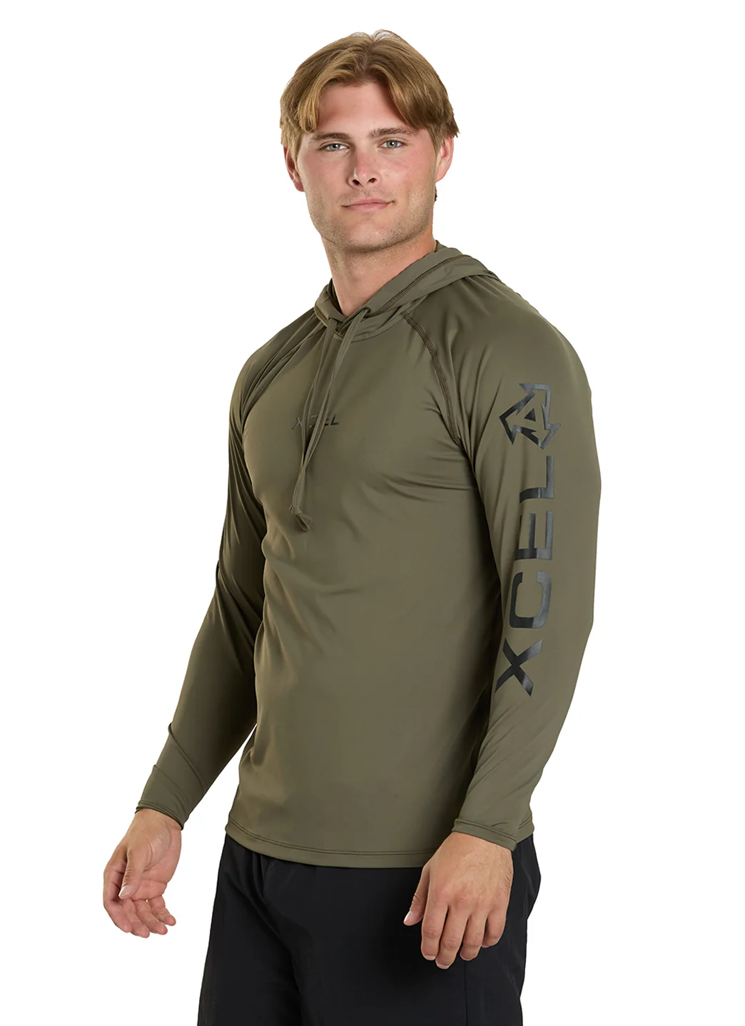 Xcel Men's Premium Stretch Relaxed Fit Pullover Hoodie UV - Image 6