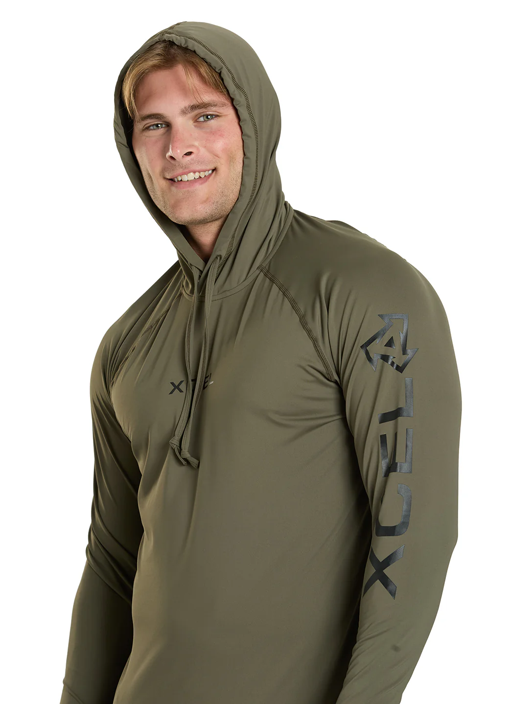 Xcel Men's Premium Stretch Relaxed Fit Pullover Hoodie UV - Image 7