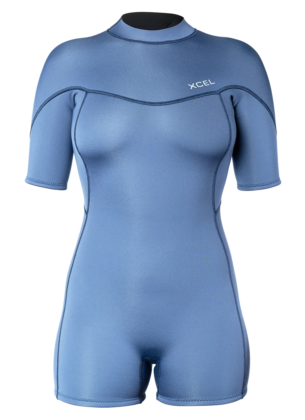 Xcel Women's 2mm Axis Short Sleeve Back Zip Spring Wetsuit - Image 11