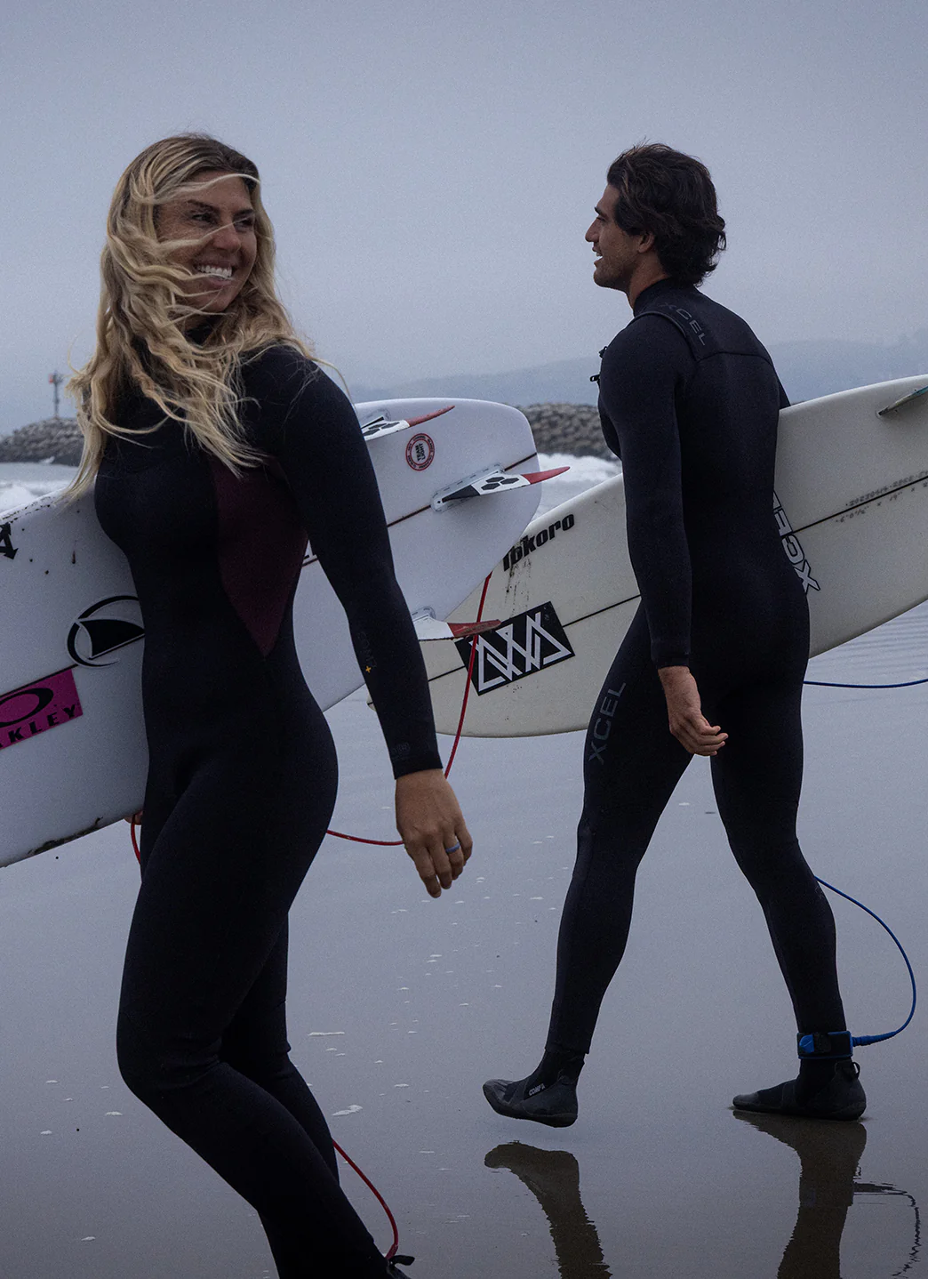 Xcel Women's 4/3mm Comp+ Chest Zip Full Wetsuit - Image 15