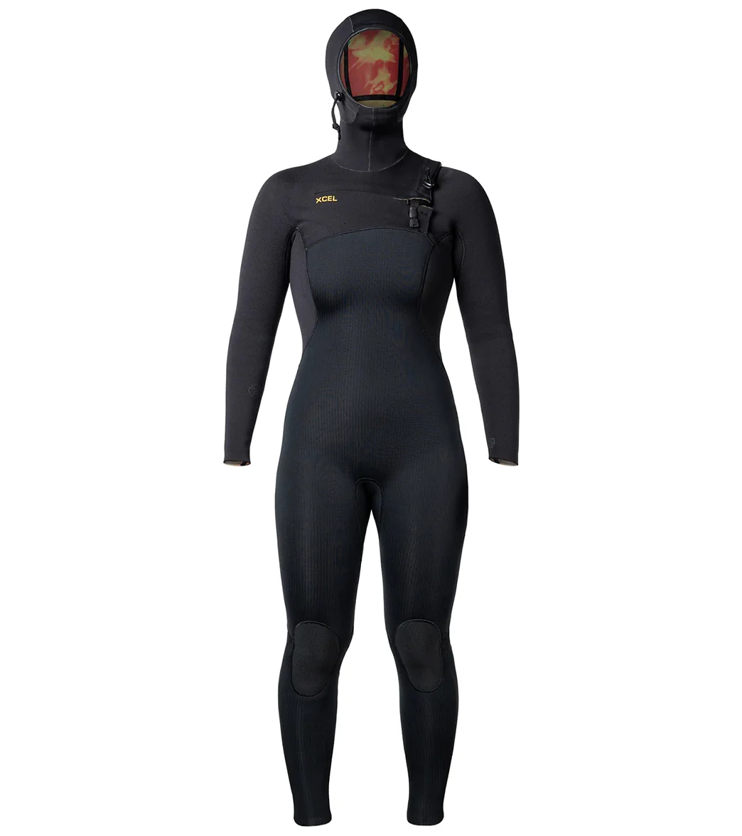 Xcel Women's 4.53.5MM Comp X Hooded Fullsuit Wetsuit - Image 7