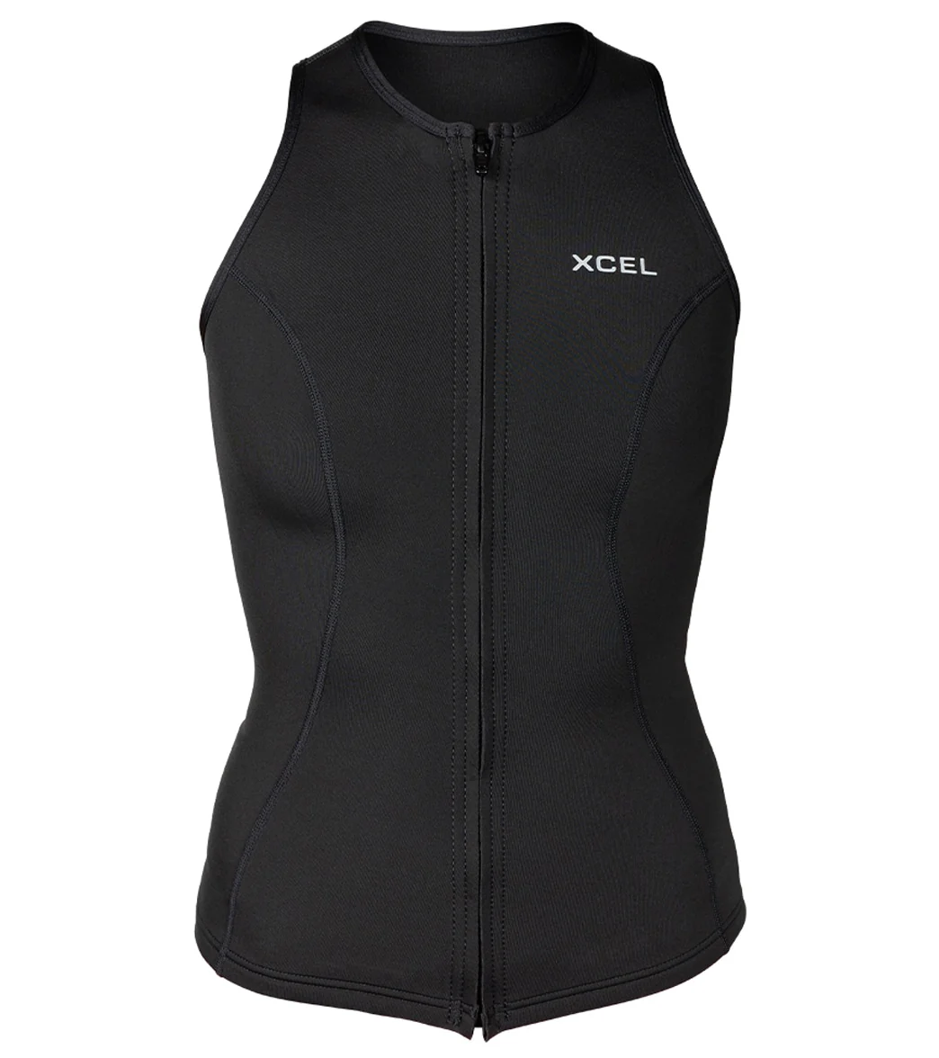 Xcel Women's Axis Front Zip 1.5MM Vest - Image 2