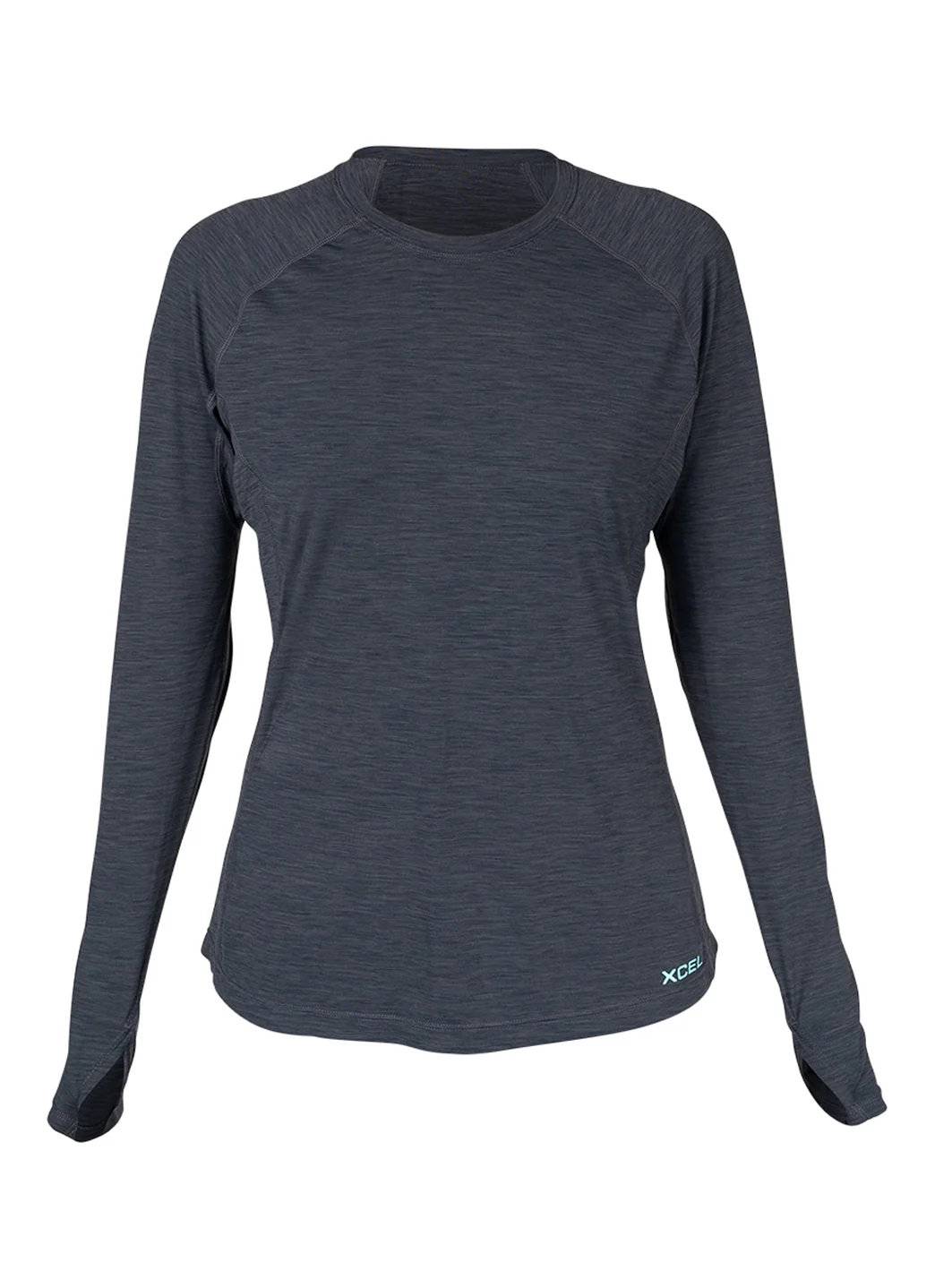 Xcel Women's Heathered Ventx Long Sleeve UV Rashguard - Image 2