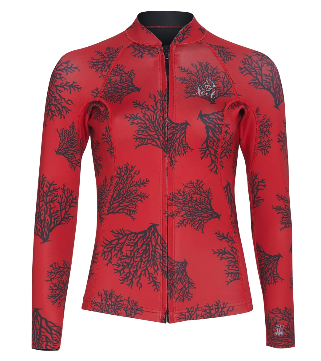 Xcel Women's Water Inspired Axis 2/1MM Front Zip Jacket - Image 5