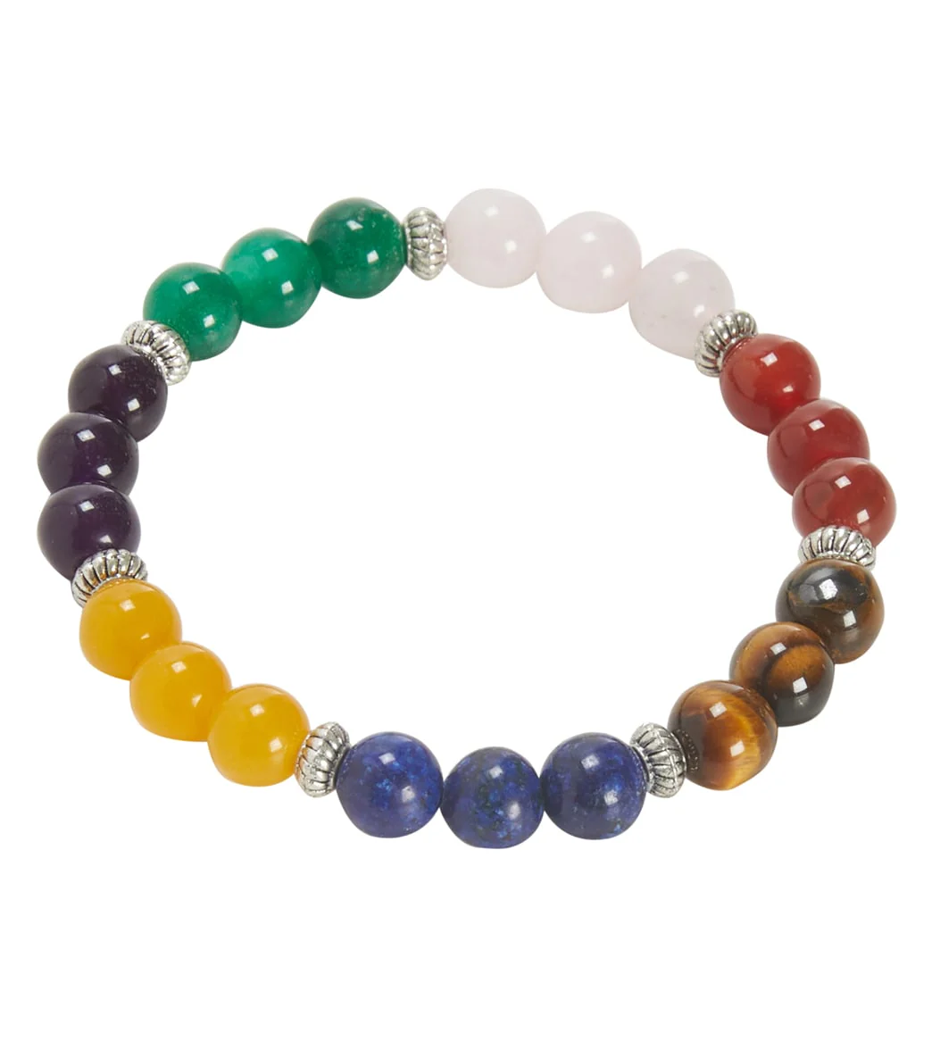 Yak & Yeti 7 Stones Chakra Bracelet - Image 3