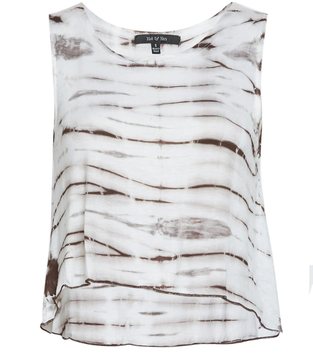 Yak & Yeti Crop Top Tie Dye Sleeveless - Image 10
