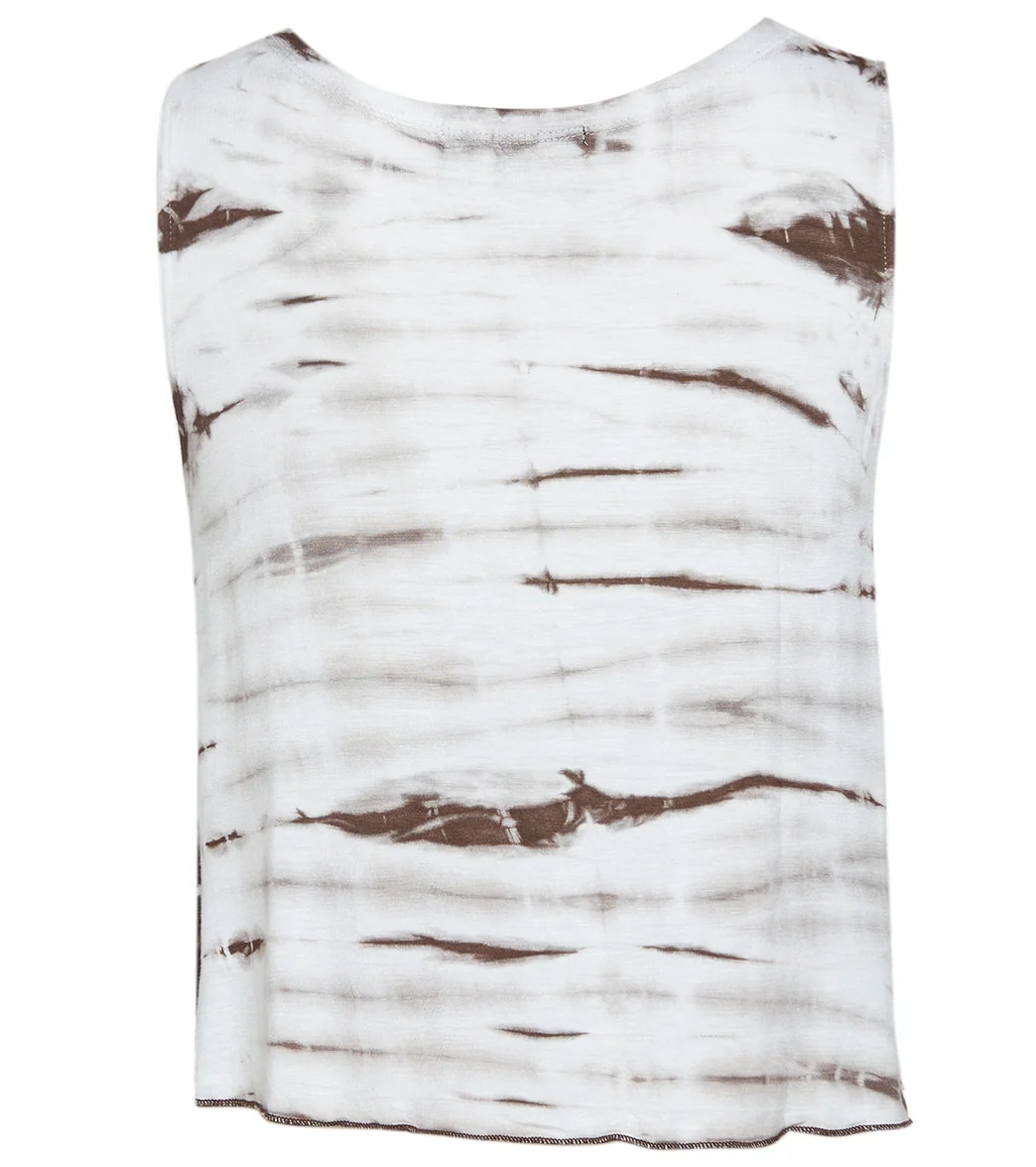 Yak & Yeti Crop Top Tie Dye Sleeveless - Image 2