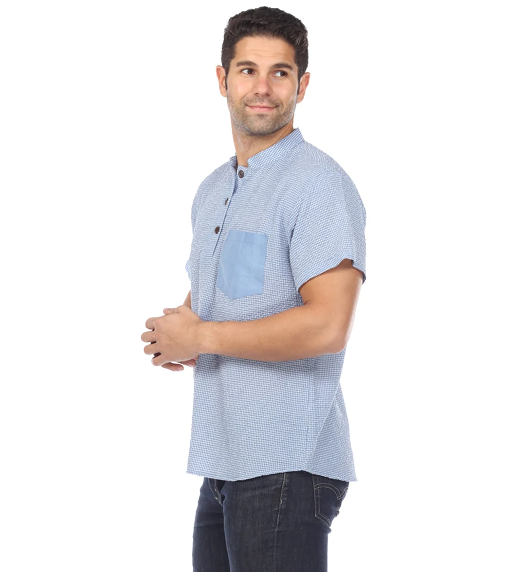 Yak & Yeti Men's Button Up Kurta Shirt - Image 2