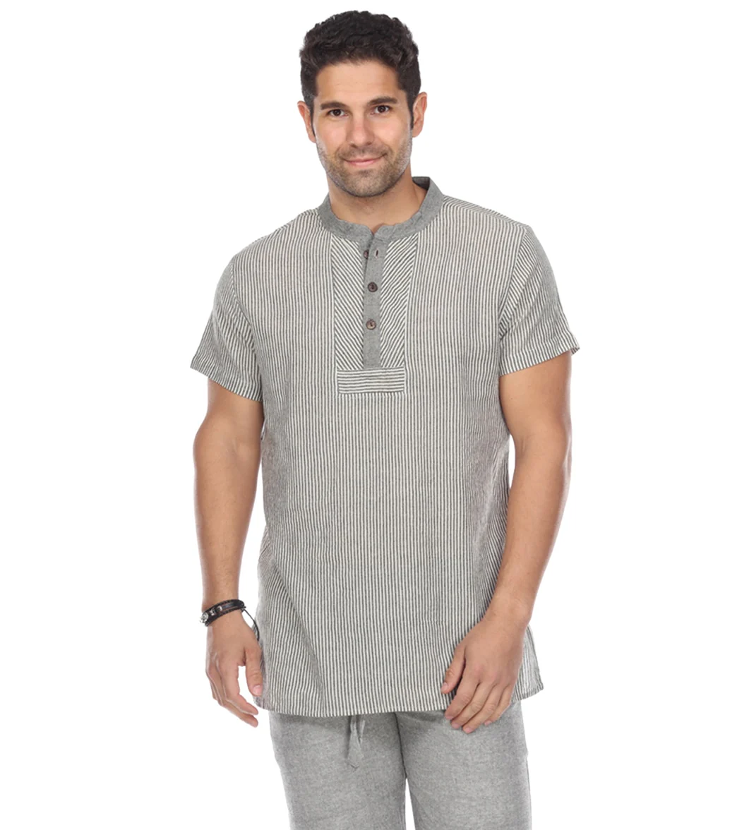 Yak & Yeti Men's Striped Button Up Shirt - Image 5