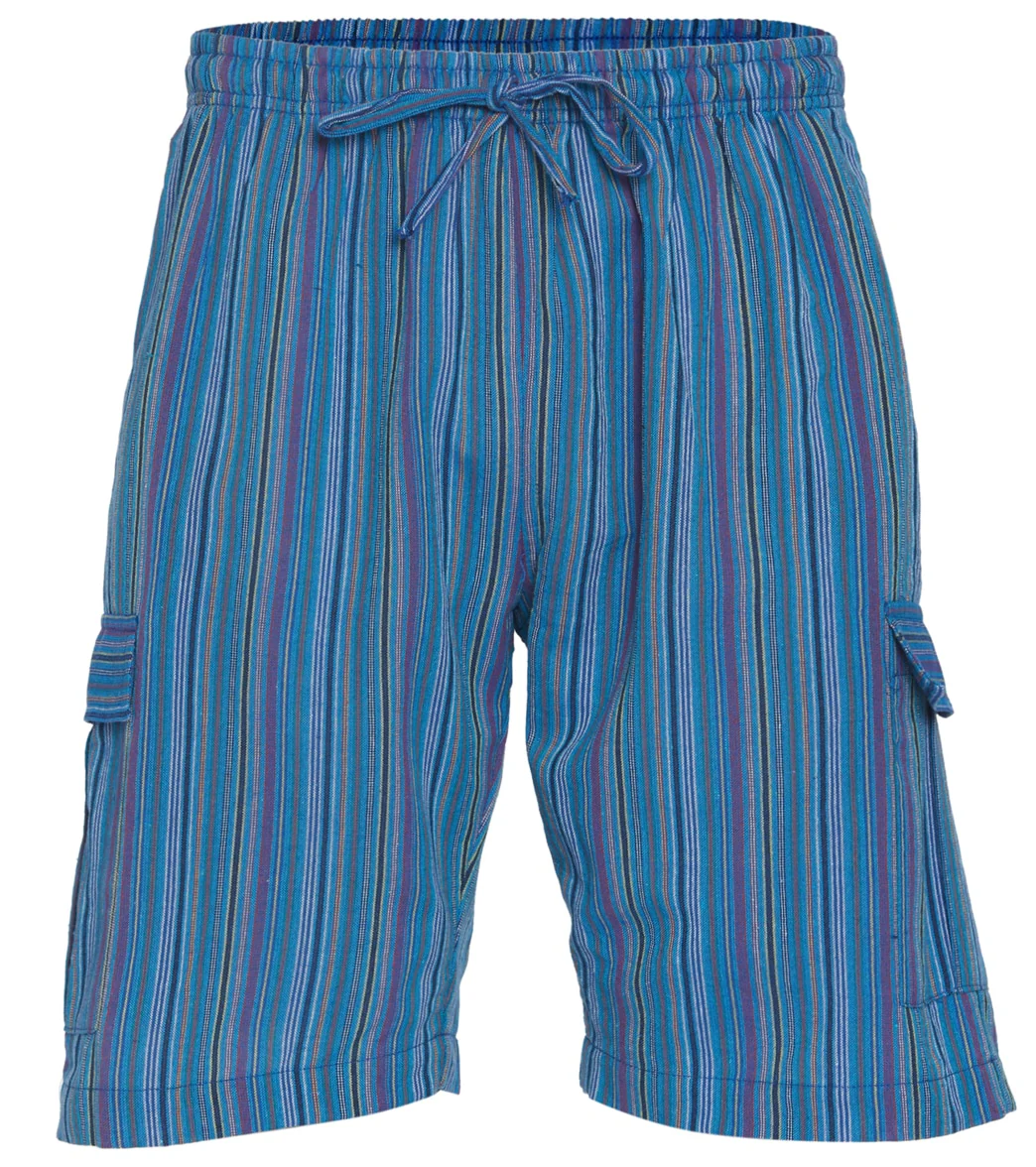 Yak & Yeti Men's Striped Shorts with Pockets - Image 11