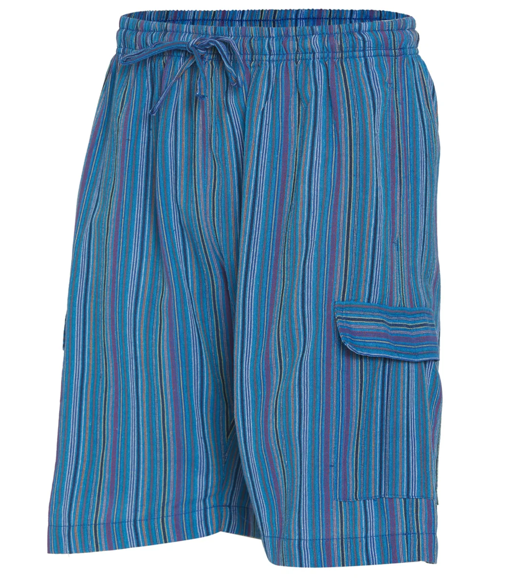 Yak & Yeti Men's Striped Shorts with Pockets - Image 12
