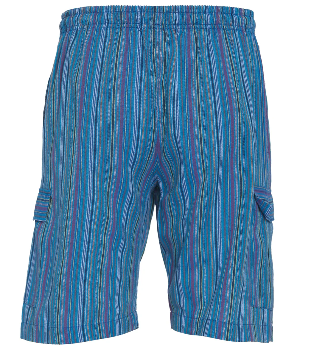 Yak & Yeti Men's Striped Shorts with Pockets - Image 13