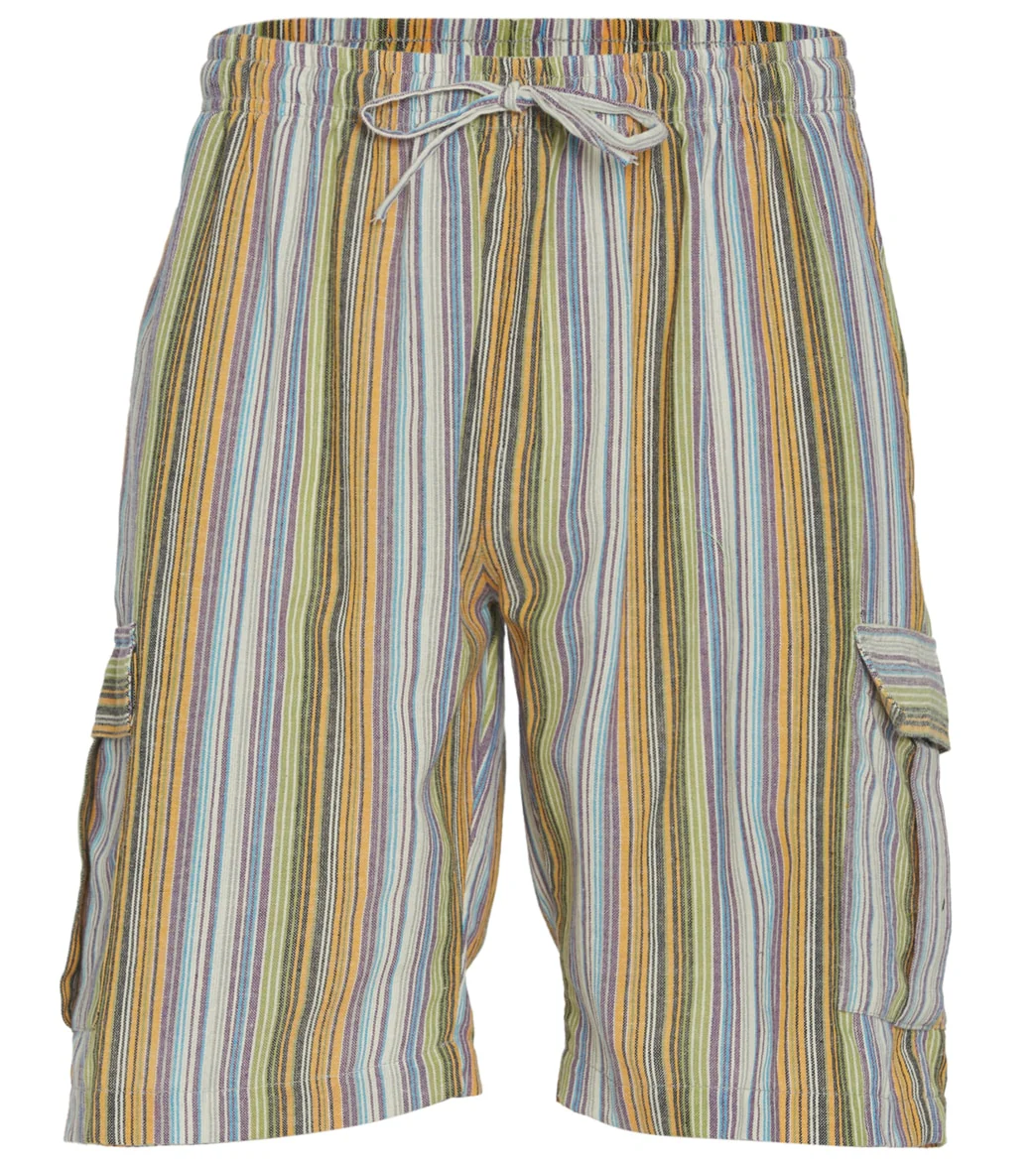 Yak & Yeti Men's Striped Shorts with Pockets - Image 5