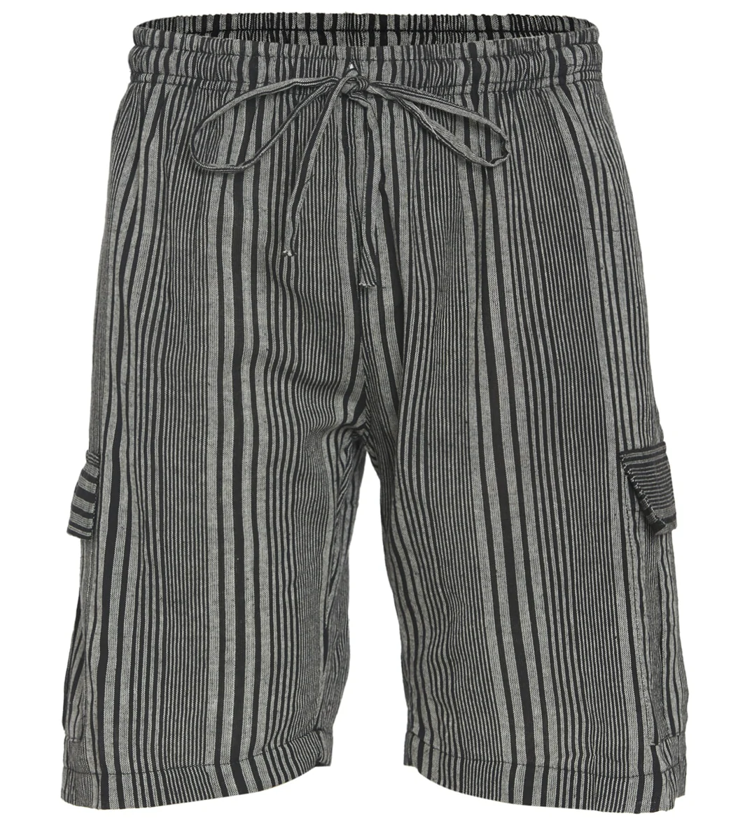 Yak & Yeti Men's Striped Shorts with Pockets - Image 6