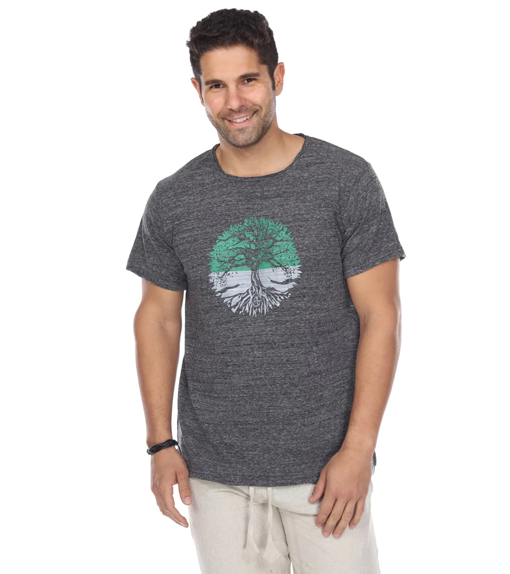 Yak & Yeti Men's T-Shirt Tree Of Life Print