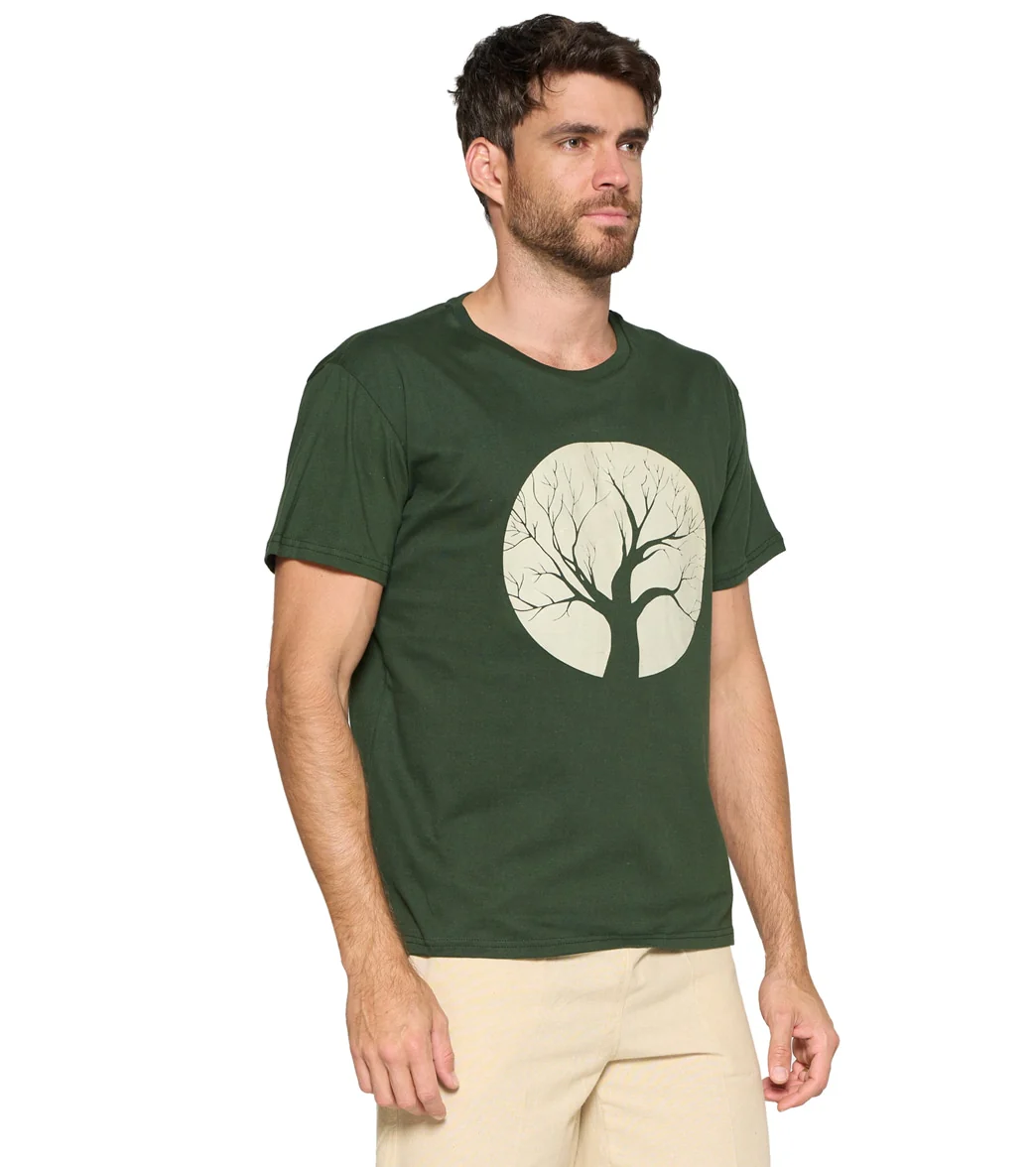 Yak & Yeti Men's Tree of Life T shirt - Image 2