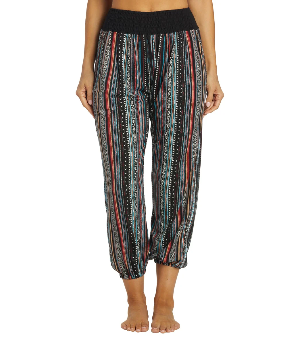 Yak & Yeti Striped Bohemian Harem Pants - Image 14