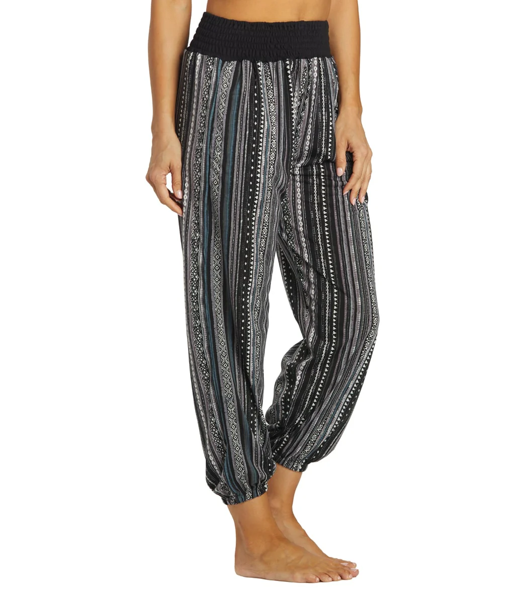 Yak & Yeti Striped Bohemian Harem Pants - Image 2