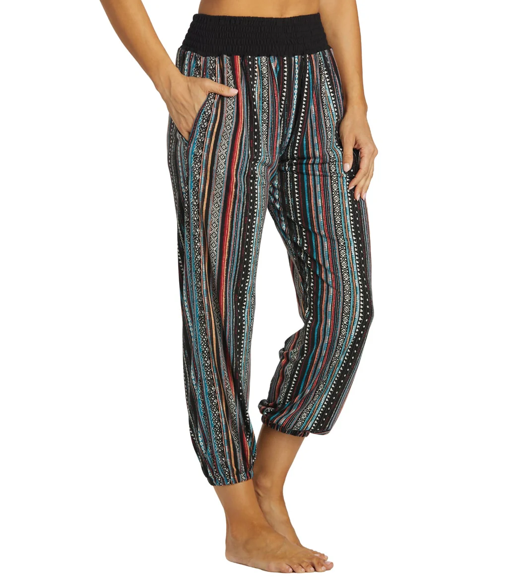 Yak & Yeti Striped Bohemian Harem Pants - Image 9
