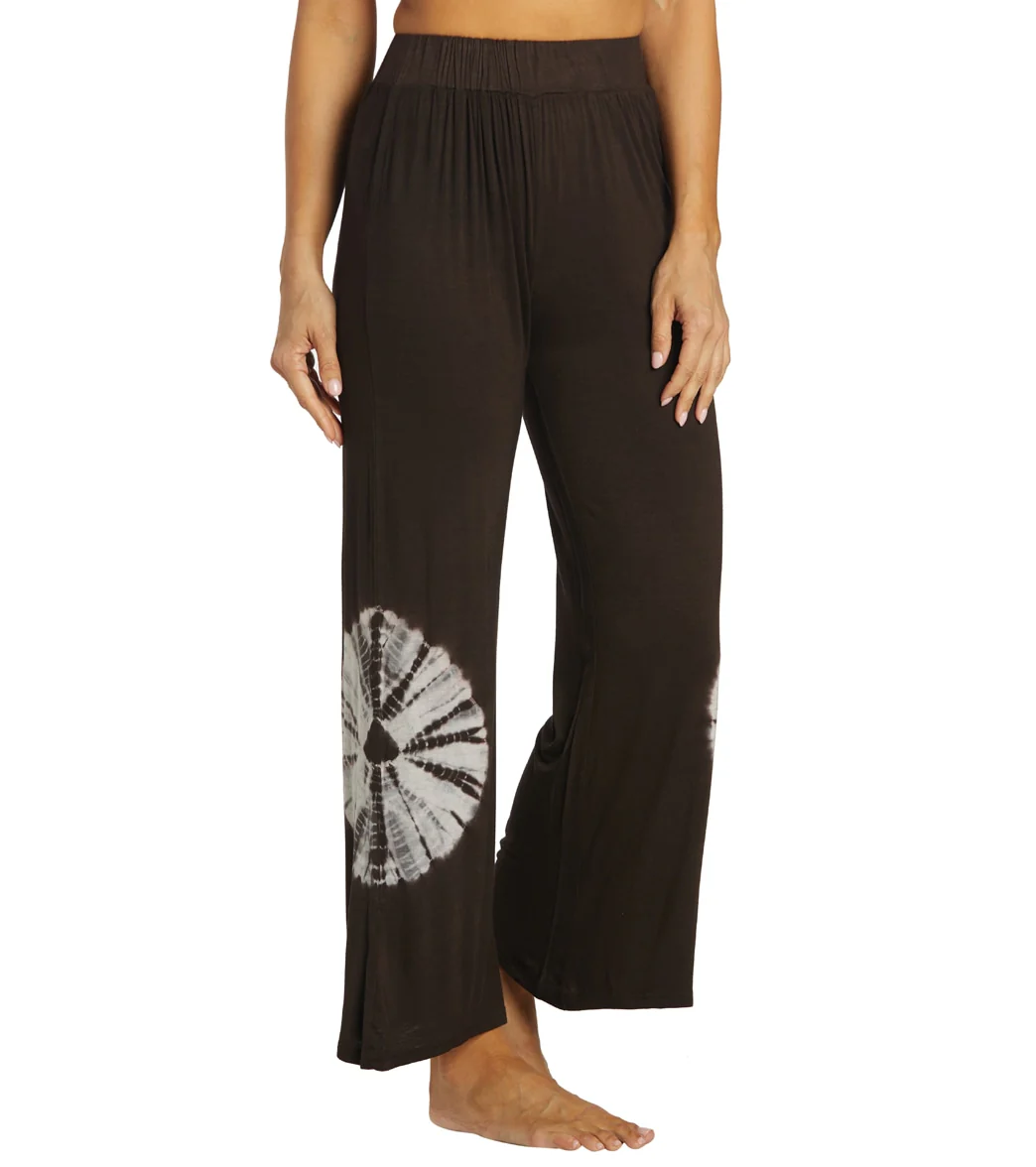 Yak & Yeti Tie Dye Wide Leg Pants - Image 2