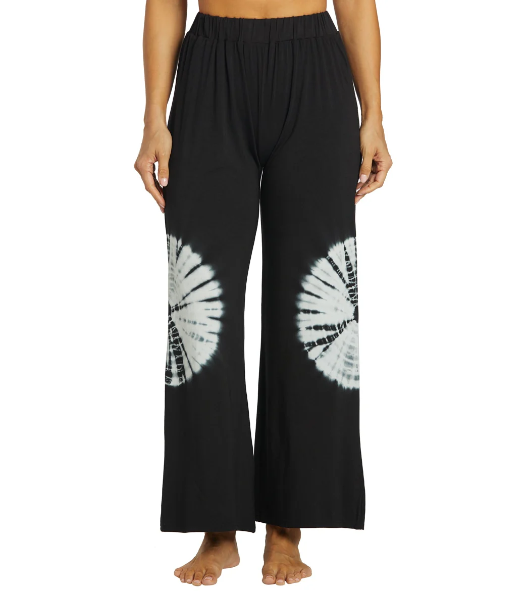 Yak & Yeti Tie Dye Wide Leg Pants - Image 8