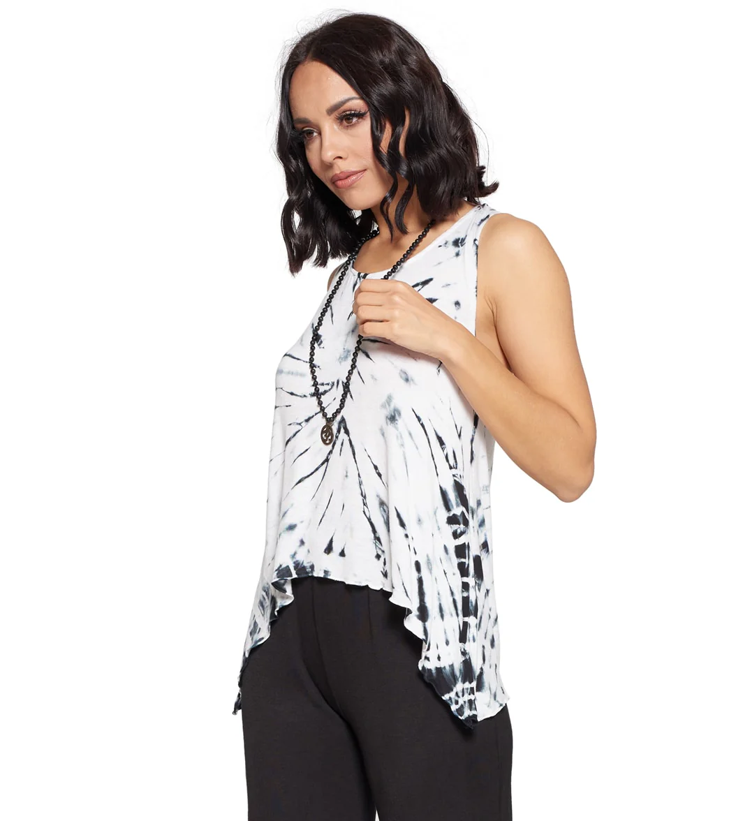 Yak & Yeti Top Tie Dye Sleeveless Racerback - Image 8