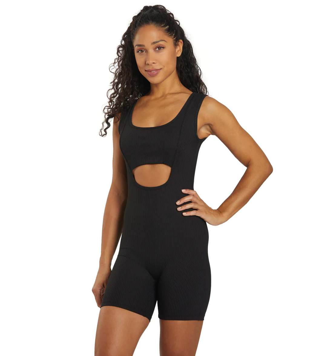 Year of Ours Ribbed Biker Onesie - Image 10