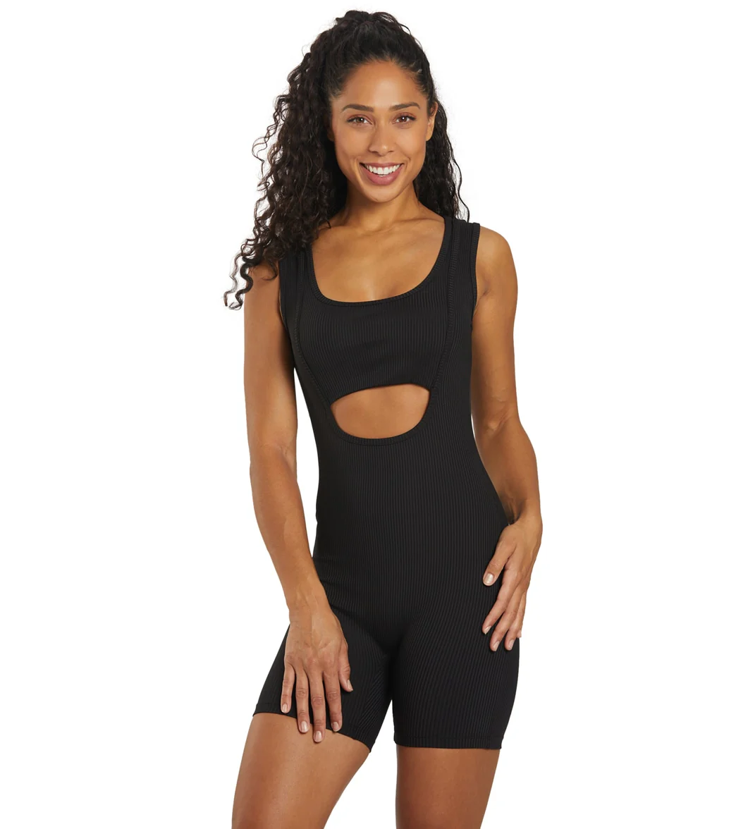 Year of Ours Ribbed Biker Onesie - Image 12