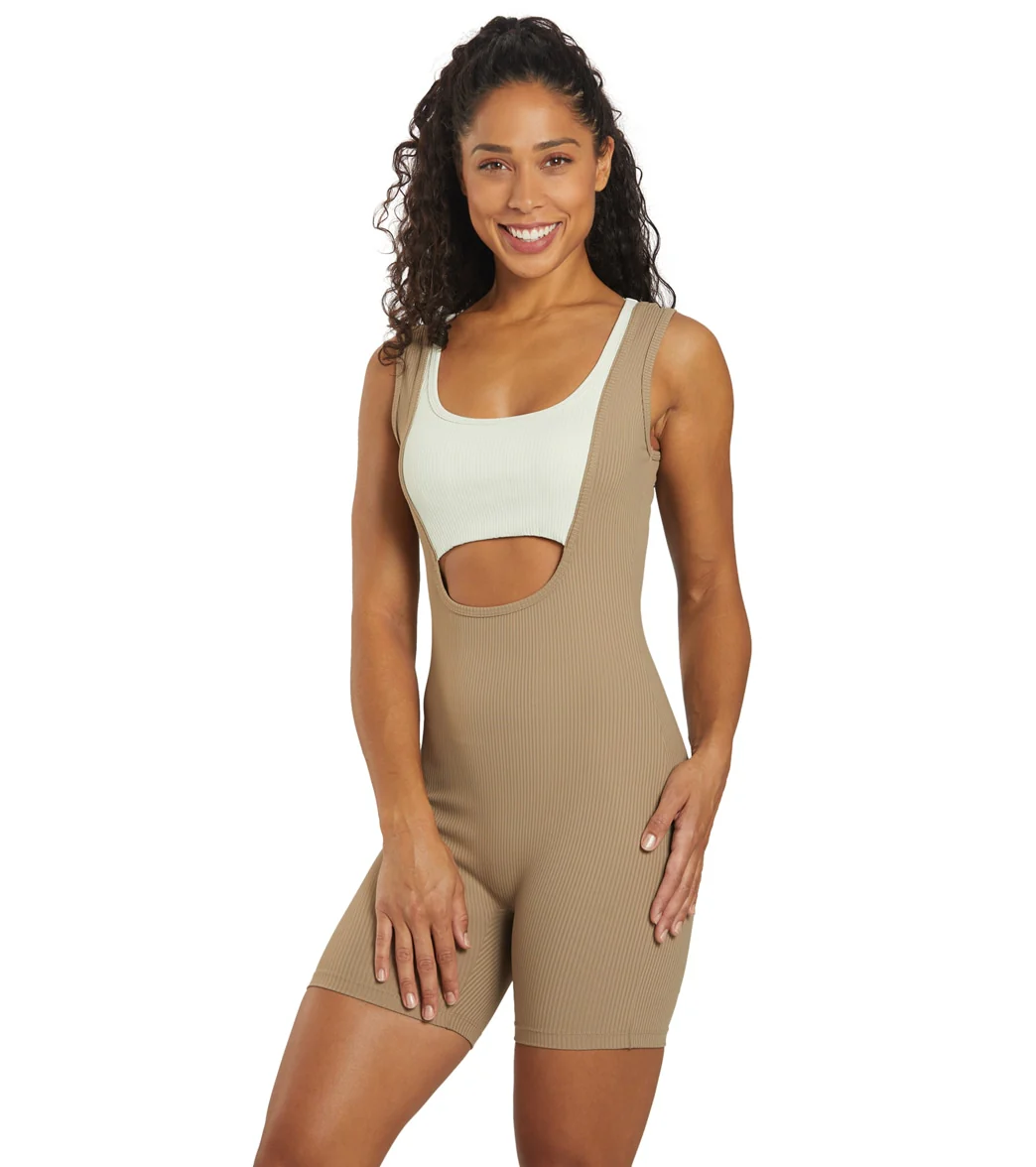 Year of Ours Ribbed Biker Onesie - Image 4
