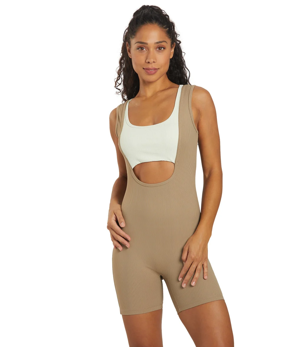 Year of Ours Ribbed Biker Onesie - Image 6