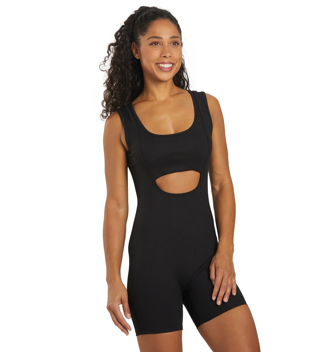 Year of Ours Ribbed Biker Onesie - Image 8
