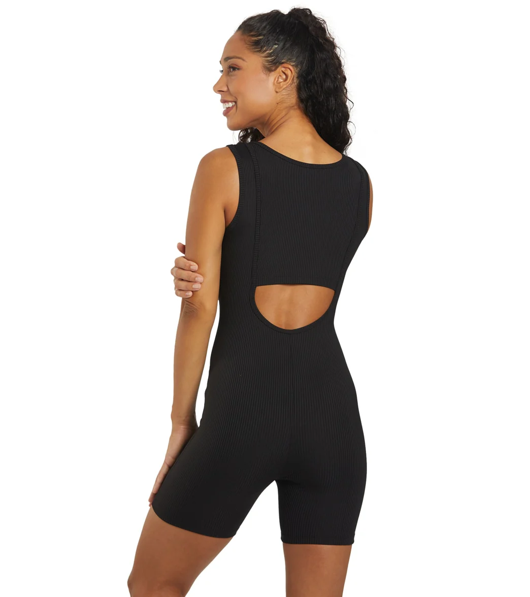 Year of Ours Ribbed Biker Onesie - Image 9