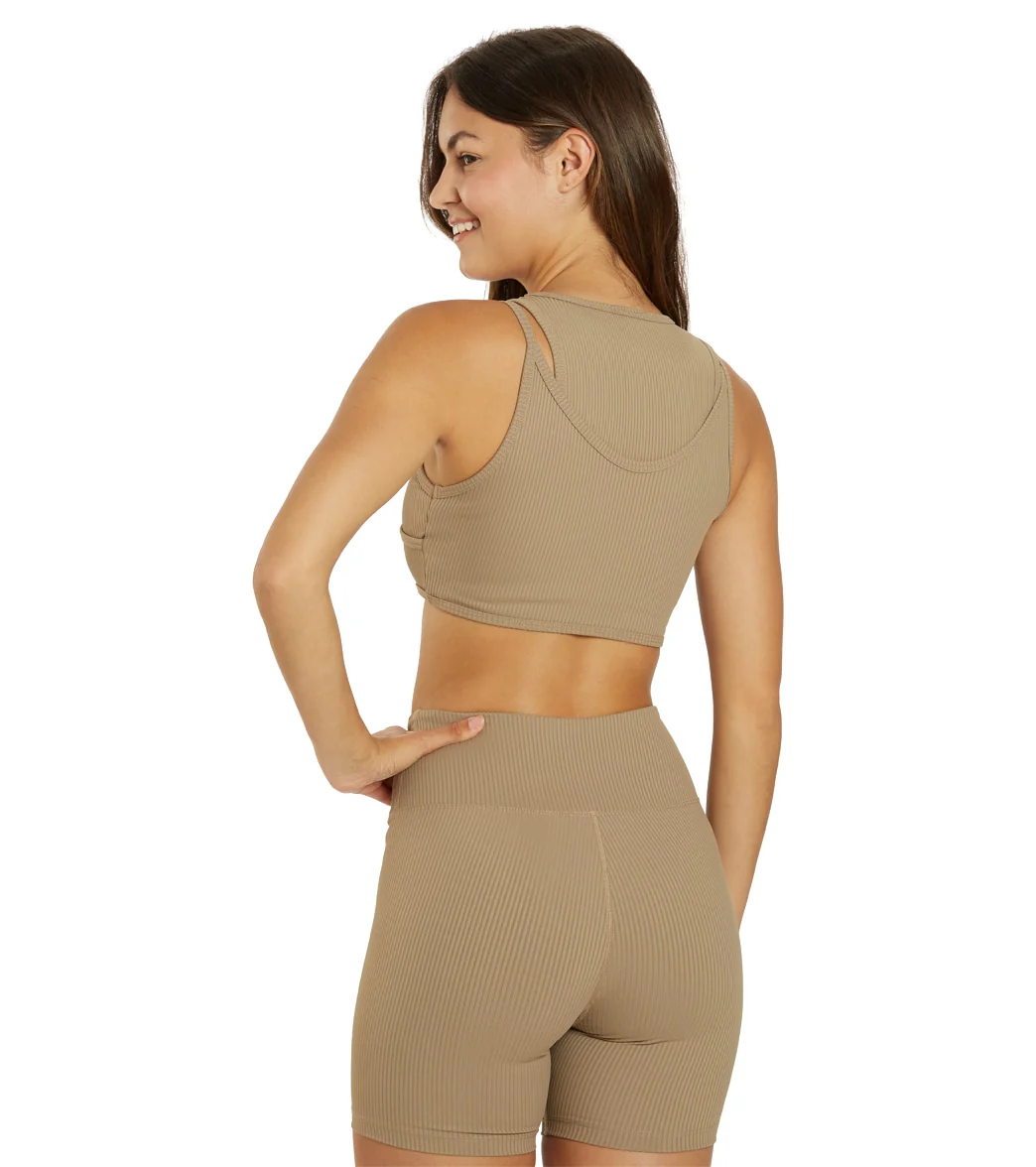 Year of Ours Ribbed Wrap Bra - Image 3