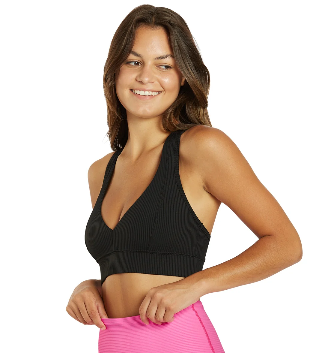 Year of Ours Tess Ribbed V Bra - Image 4