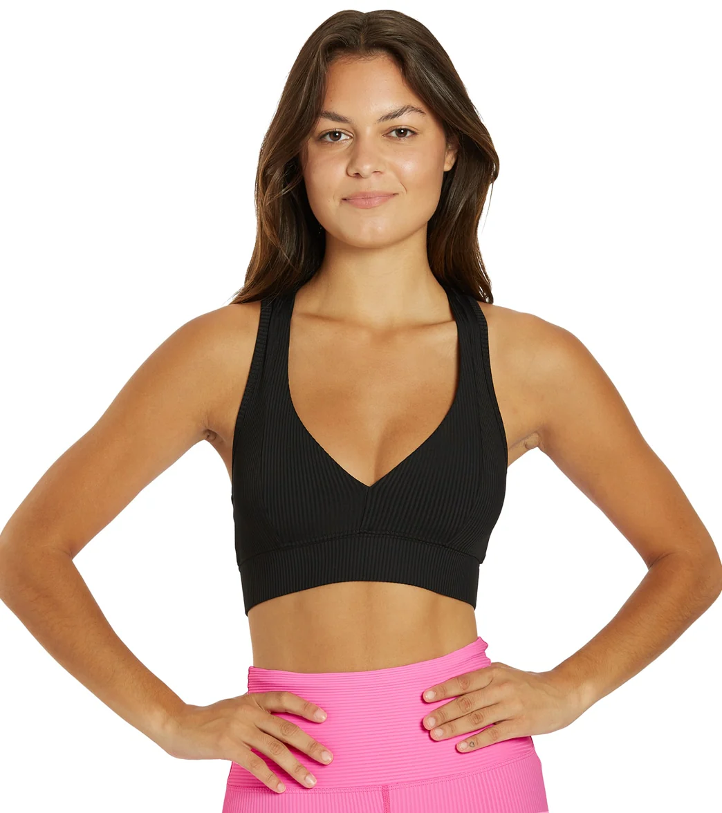 Year of Ours Tess Ribbed V Bra - Image 6