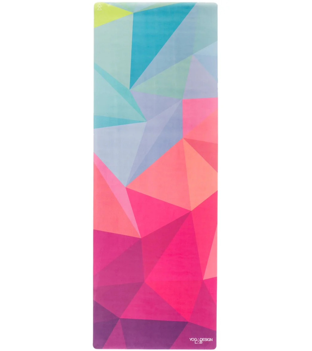 Yoga Design Lab Geo Yoga Mat Towel Combo 70" 3.5mm