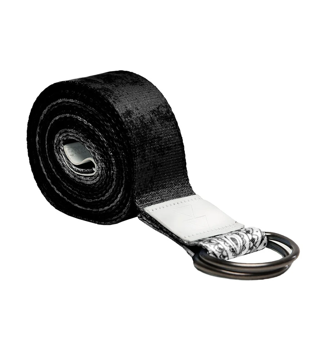 Yoga Design Lab Yoga Strap Mandala Black - Image 3